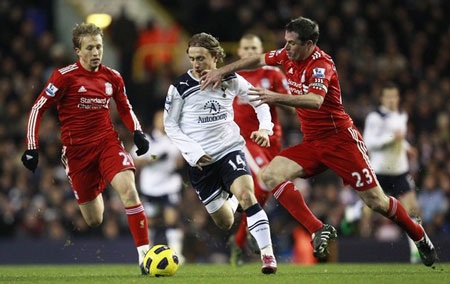 Liverpool thua tức tưởi phút cuối trước Tottenham - 1 Liverpool thua tức tưởi phút cuối trước Tottenham - 1