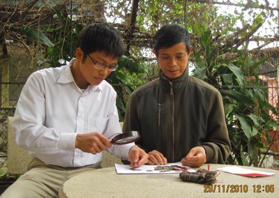 Phát hiện hơn 300 đồng tiền cổ dưới lòng sông Lam - 1