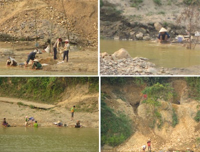 Sạt lở hai bờ sông Lam: Thực trạng và giải pháp - 1