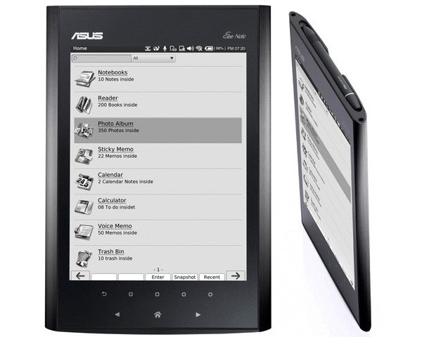 ASUS Eee Note EA-800 giá 230 USD sắp ra mắt - 1 ASUS Eee Note EA-800 giá 230 USD sắp ra mắt - 1