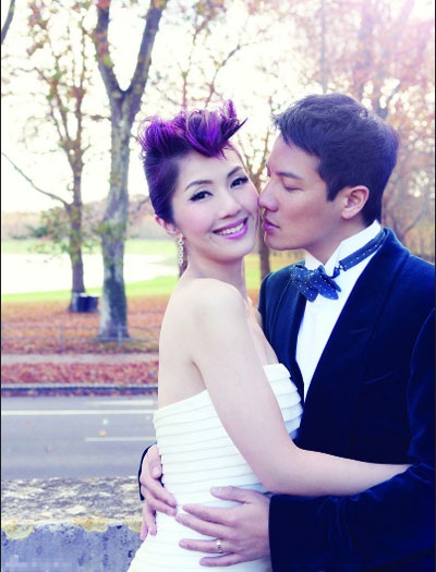 Dương Thiên Hoa lộ ảnh cưới bên chú rể đẹp trai - 1