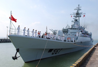 Tàu hải quân Trung Quốc thăm hữu nghị TP Đà Nẵng - 1 Tàu hải quân Trung Quốc thăm hữu nghị TP Đà Nẵng - 1