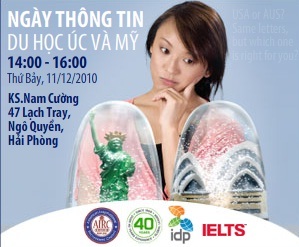 “Ngày Thông tin du học Úc & Mỹ” tại Hải Phòng - 1 “Ngày Thông tin du học Úc & Mỹ” tại Hải Phòng - 1