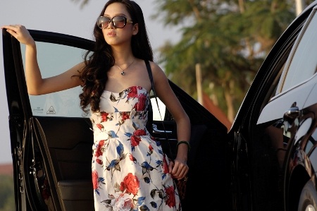 Kia K7 sóng đôi siêu mẫu châu Á  - 7