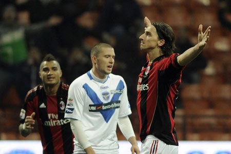 AC Milan thắng giòn giã, Roma hòa tiếc nuối - 1 AC Milan thắng giòn giã, Roma hòa tiếc nuối - 1