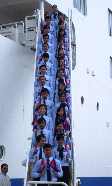 Tàu Thanh niên Đông Nam Á cập cảng Sài Gòn - 4