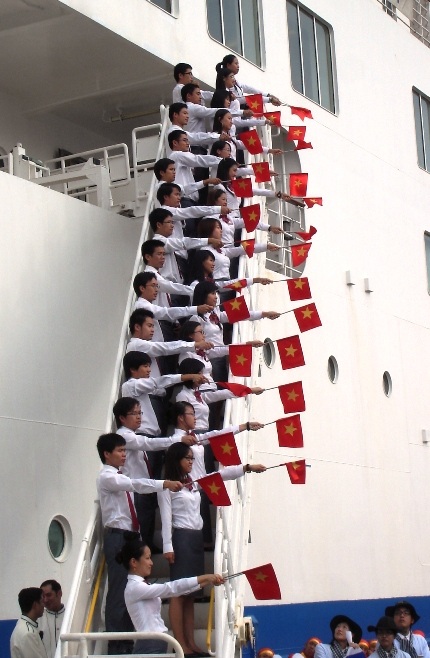 Tàu Thanh niên Đông Nam Á cập cảng Sài Gòn - 7