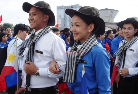 Tàu Thanh niên Đông Nam Á cập cảng Sài Gòn - 9