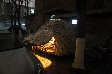 Ngôi nhà hình quả trứng trên đường phố Bắc Kinh - 3