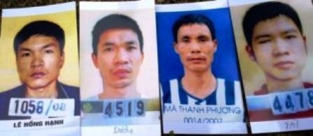 Khởi tố một trung úy công an trong vụ 4 phạm nhân trốn trại - 1 Khởi tố một trung úy công an trong vụ 4 phạm nhân trốn trại - 1