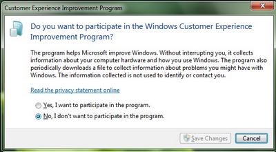 Bỏ tính năng bí mật thu thập thông tin người dùng trên Windows 7 - 2 Bỏ tính năng bí mật thu thập thông tin người dùng trên Windows 7 - 2