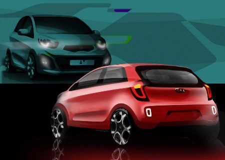 Hé lộ về Kia Picanto/Morning thế hệ mới - 1 Hé lộ về Kia Picanto/Morning thế hệ mới - 1