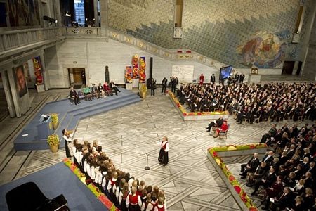 Lễ trao giải khép lại mùa Nobel - 16