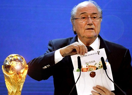 Biếm họa về thất bại của người Anh trong vụ đăng cai WC 2018 - 2