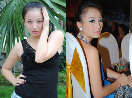 Bật mí hình ảnh Sao mai điểm hẹn trước và sau trang điểm - 1