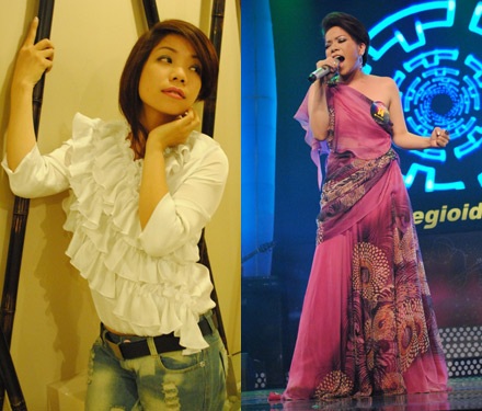 Bật mí hình ảnh Sao mai điểm hẹn trước và sau trang điểm - 3