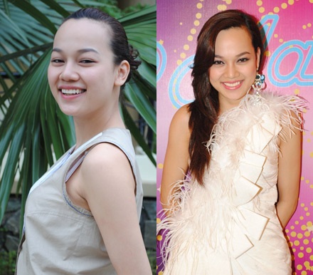 Bật mí hình ảnh Sao mai điểm hẹn trước và sau trang điểm - 5