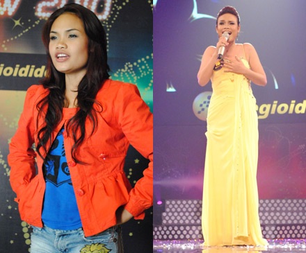 Bật mí hình ảnh Sao mai điểm hẹn trước và sau trang điểm - 7