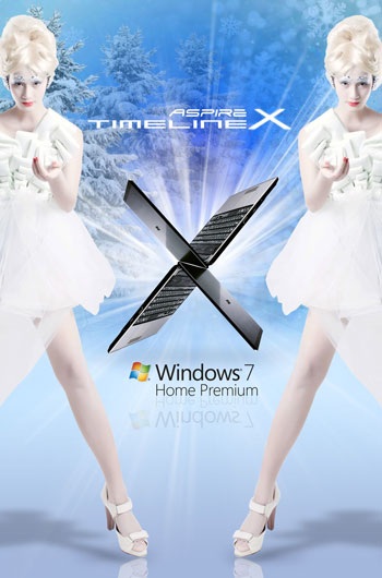 Công chúa tuyết Triệu Trang cùng Acer TimelineX - 2