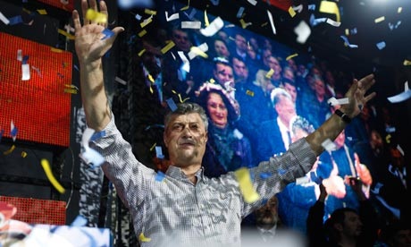 Thủ tướng đương nhiệm của Kosovo tuyên bố thắng cử - 1 Thủ tướng đương nhiệm của Kosovo tuyên bố thắng cử - 1