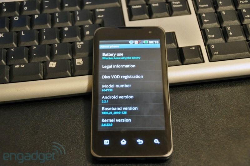 Smartphone LG ra mắt với chip lõi kép, quay phim full HD - 3