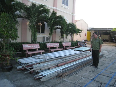 Phát hiện đường dây trộm tài sản tại sân bay Trà Nóc - 1 Phát hiện đường dây trộm tài sản tại sân bay Trà Nóc - 1