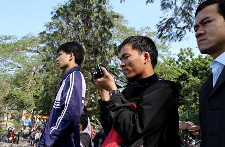 Chùm ảnh: Hà Nội nắng đẹp, cụ rùa lại nổi - 7