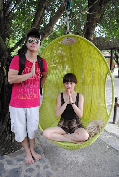 Thí sinh Sao Mai “thả hết ga” thư giãn - 11 Thí sinh Sao Mai “thả hết ga” thư giãn - 11