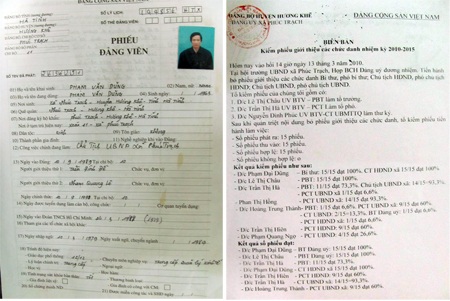Bài 1: Cấp bán đất bừa bãi, khai man lý lịch hồ sơ - 2 Bài 1: Cấp bán đất bừa bãi, khai man lý lịch hồ sơ - 2