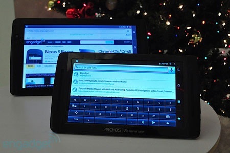 Hai anh em máy tính bảng Archos 70 và 101  “đọ dáng” - 11