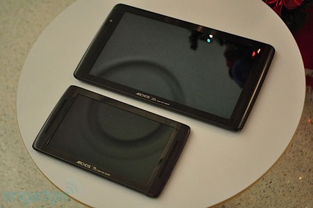 Hai anh em máy tính bảng Archos 70 và 101  “đọ dáng” - 6