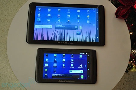Hai anh em máy tính bảng Archos 70 và 101  “đọ dáng” - 8