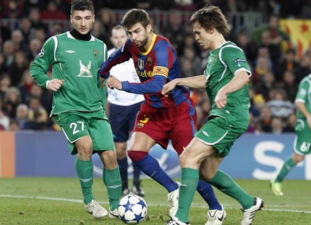 Barca chiếm ưu thế ở đội hình xuất sắc nhất năm 2010 - 3