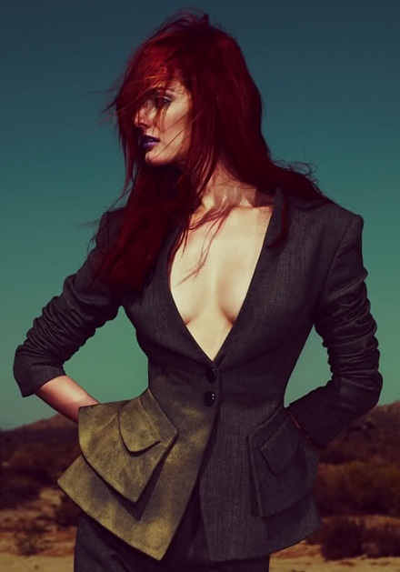 Lydia Hearst rực rỡ tóc đỏ - 3