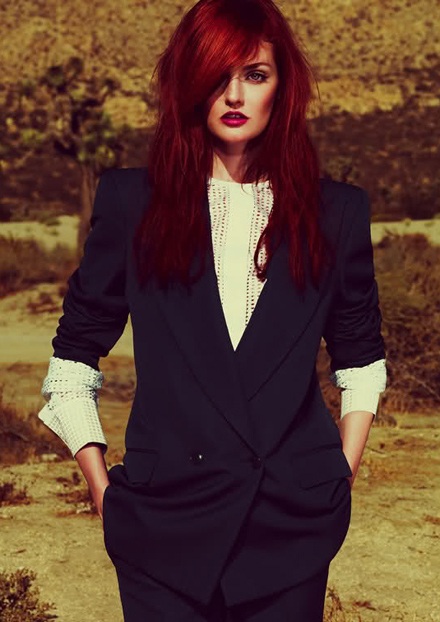Lydia Hearst rực rỡ tóc đỏ - 4