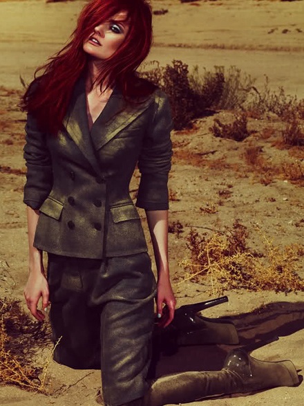 Lydia Hearst rực rỡ tóc đỏ - 6