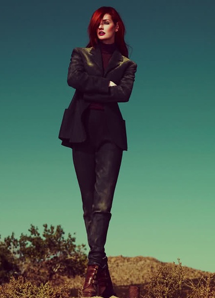 Lydia Hearst rực rỡ tóc đỏ - 8