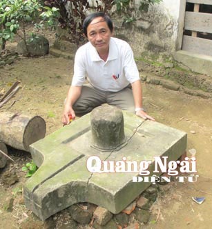 Phát hiện di tích miếu cổ Chămpa cùng bộ sinh thực khí nguyên vẹn - 1