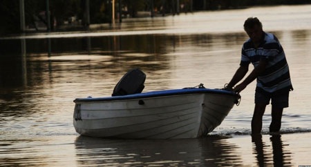 Vào vùng “tâm lụt” ở Australia - 2 Vào vùng “tâm lụt” ở Australia - 2
