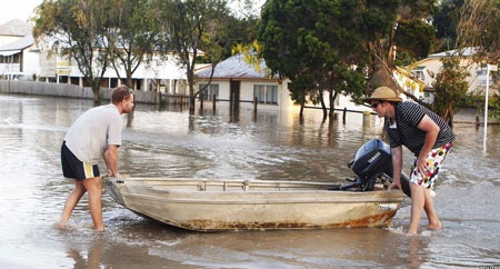 Vào vùng “tâm lụt” ở Australia - 4 Vào vùng “tâm lụt” ở Australia - 4