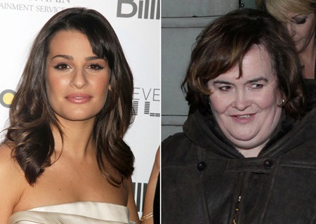 Người đẹp phim Glee muốn song ca với Susan Boyle - 1 Người đẹp phim Glee muốn song ca với Susan Boyle - 1
