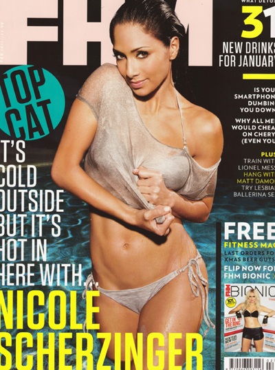 Nicole Scherzinger khoe vóc dáng gợi cảm trên FHM - 1