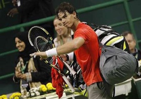 Nadal thất bại nặng nề tại Qatar - 1 Nadal thất bại nặng nề tại Qatar - 1