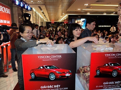 Vincom Center: Công bố kết quả bốc thăm tổng giá trị 2,5 tỷ - 2