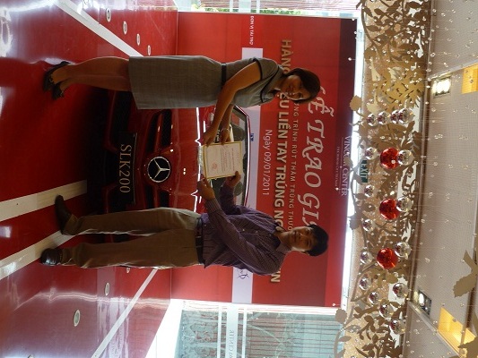 Vincom Center: Công bố kết quả bốc thăm tổng giá trị 2,5 tỷ - 3