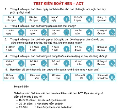Vì sao bệnh nhân hen cần phải đạt kiểm soát hen theo GINA? - 1