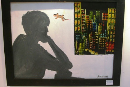 Nhịp sống trẻ qua nét vẽ SV ĐH Huế - 1