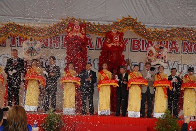 Khánh thành nhà máy bia Hà Nội - Vũng Tàu - 1