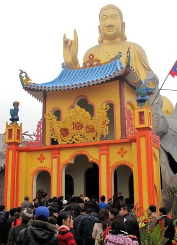 Khánh thành công trình “Chùa nằm trong lòng Phật” lớn nhất miền Bắc - 1