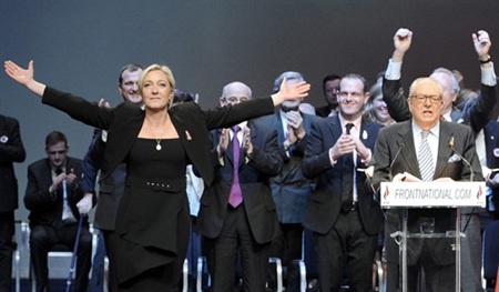 Ái nữ nhà Le Pen kế nhiệm cha - 1 Ái nữ nhà Le Pen kế nhiệm cha - 1